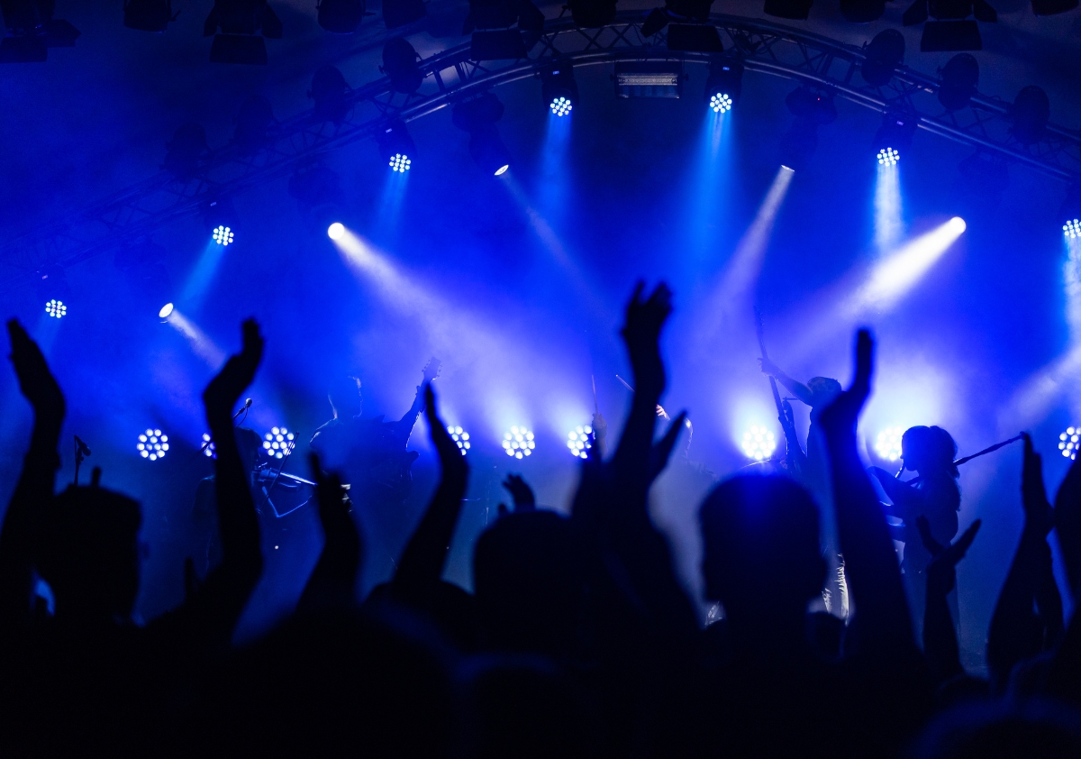 A large crowd of music festival attendees celebrating the impact of events like Blavity House Party